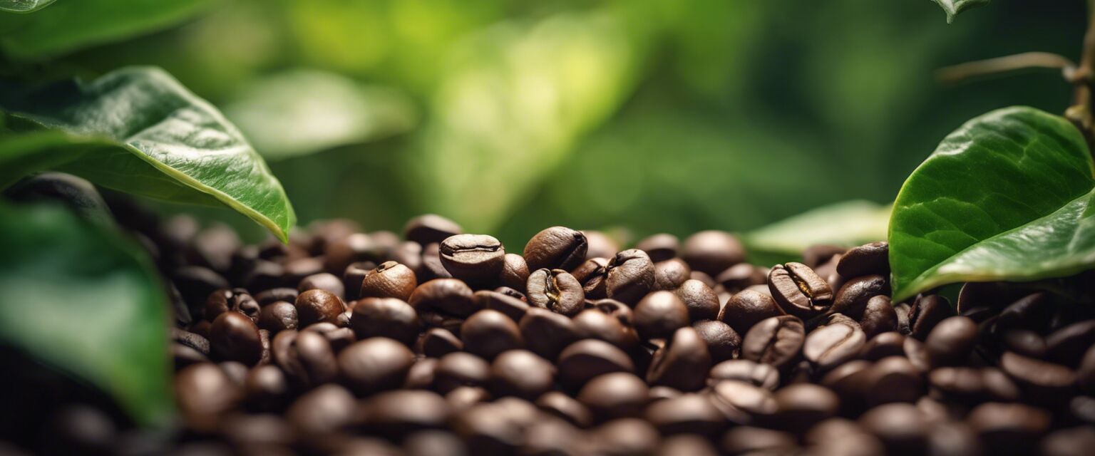 Image of heart healthy coffee beans